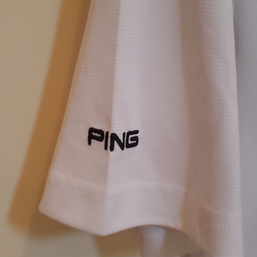 PING Golf Shirt - White - Picture 3 of 7